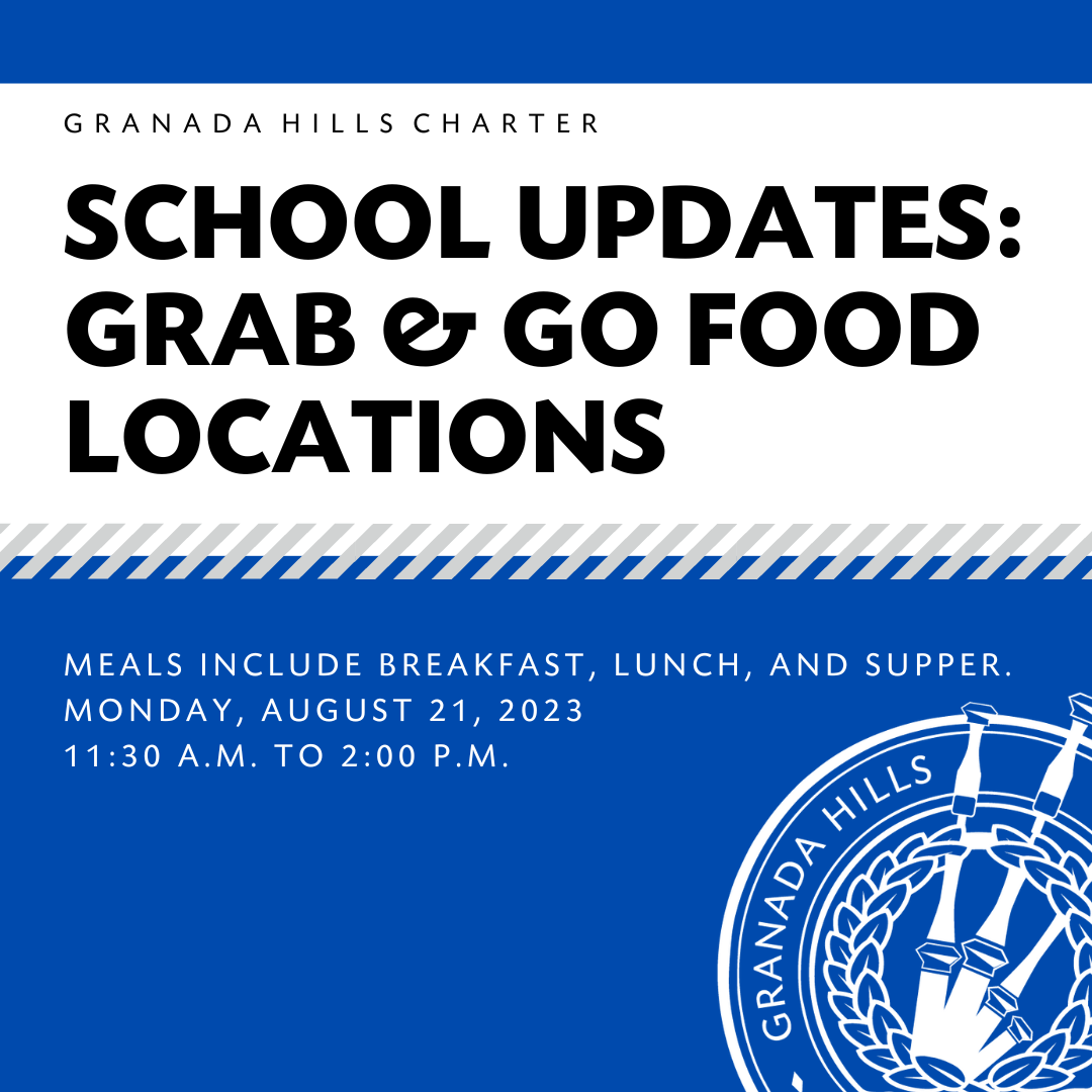 School Updates / Grab & Go Food Locations Details