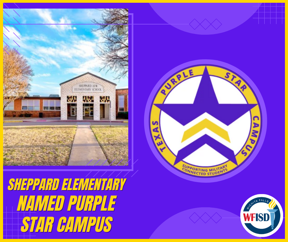 Sheppard Elementary Named Purple Star Campus New Details