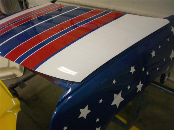 AB Hood Paint Job