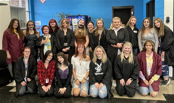 CS Halloween Makeup Session 3 Group