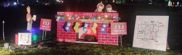 GD 11/27/2022 Wet Bandits Light Display