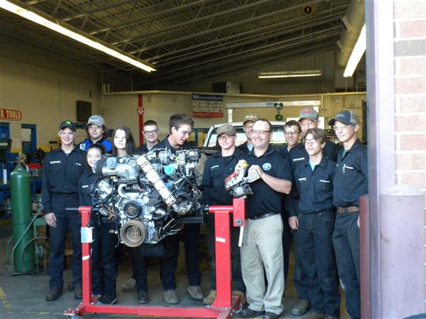 HE 4L Turbo Diesel Engine Donation Class