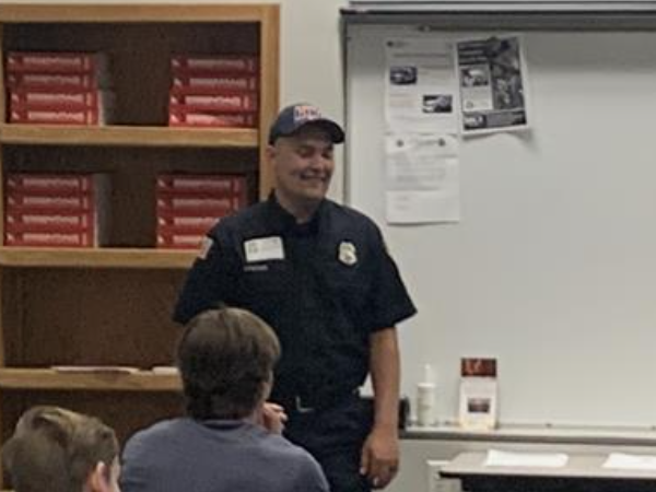 PS Butler City Fire Fighter Zach Pfeifer