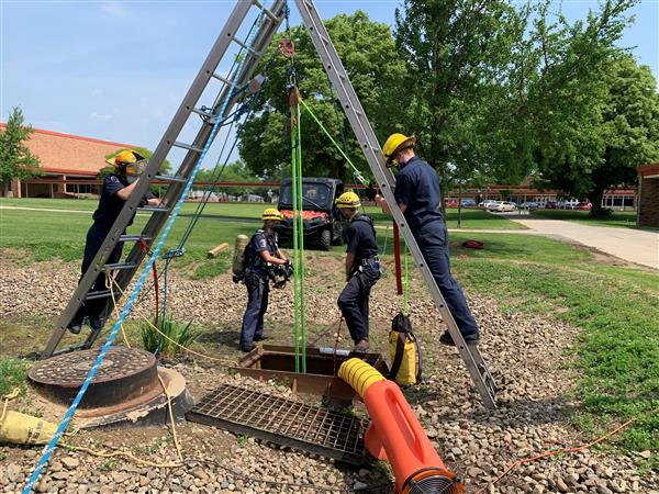 PS Confined Space Rescue 5/25/2021 Photo 1