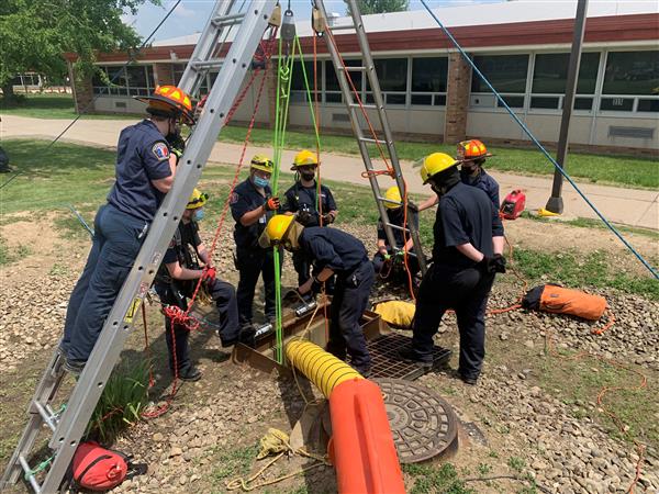 PS Confined Space Rescue 5/25/2021 Photo 3