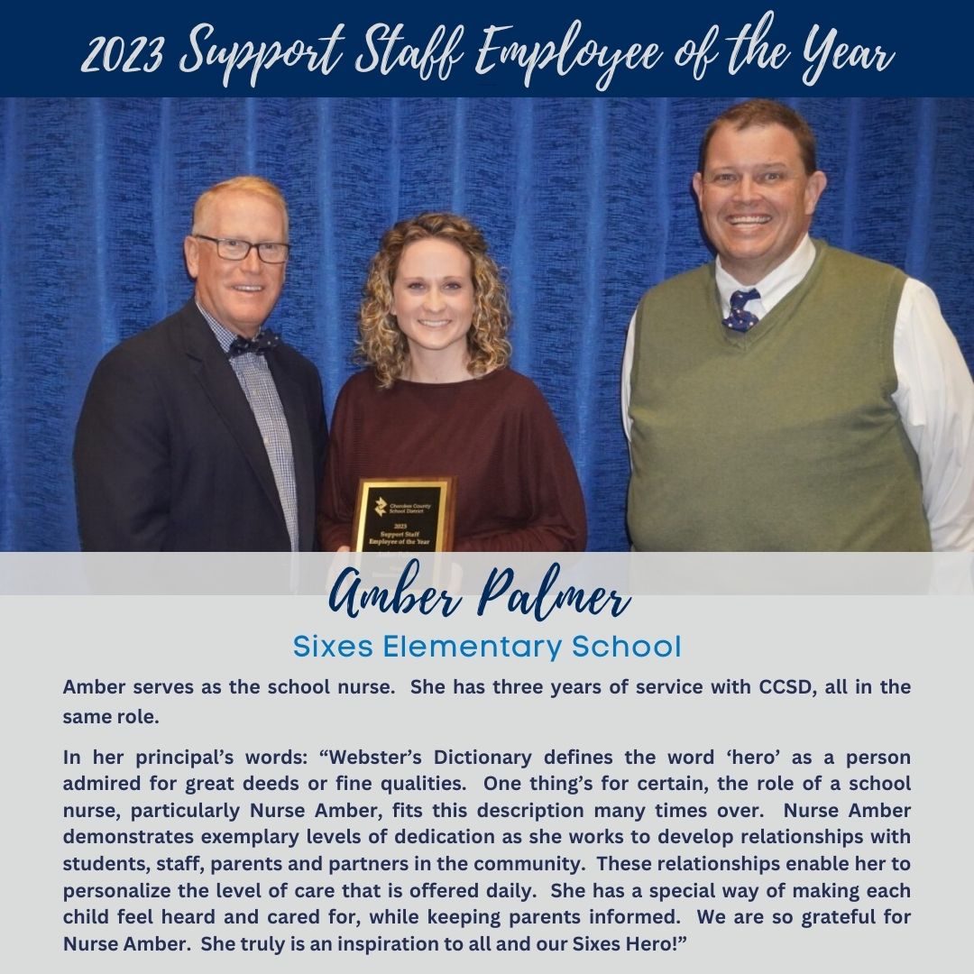 Meet a CCSD 2023 Support Staff Employee of the Year: Amber Palmer of ...