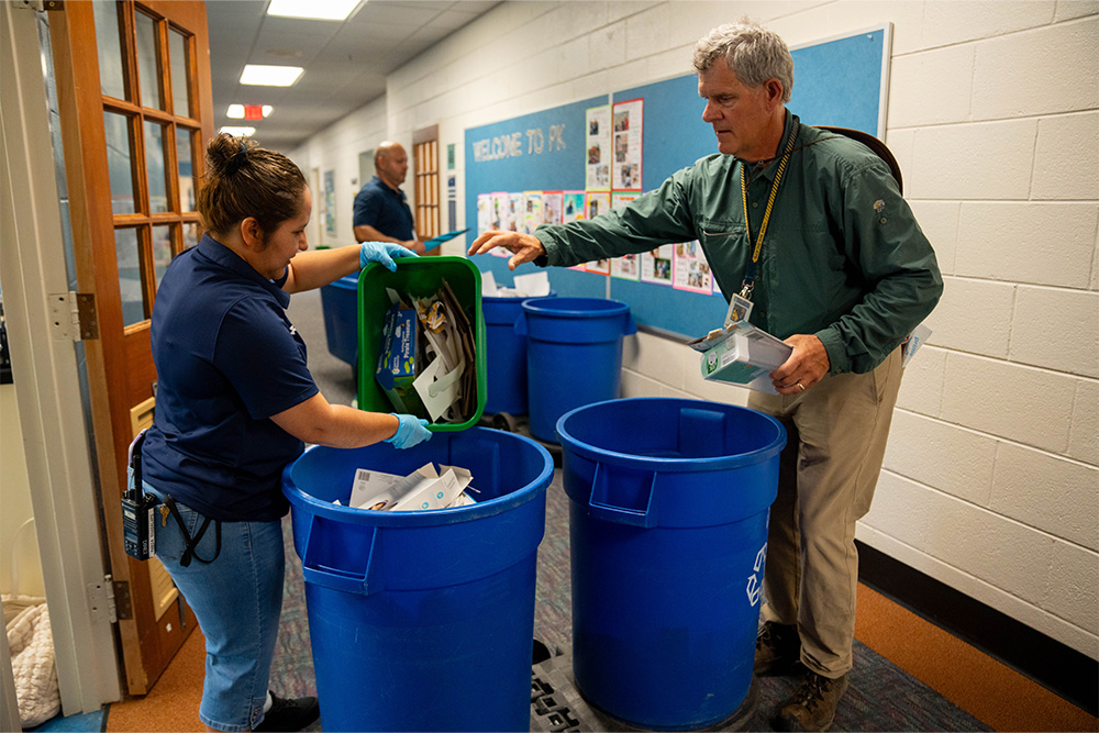 USM Launches New Recycling Program | USM News