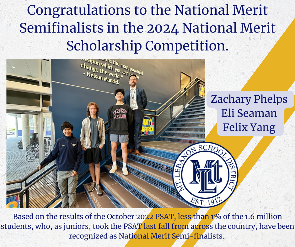 Three Students Announced as 2024 National Merit Semifinalists Details