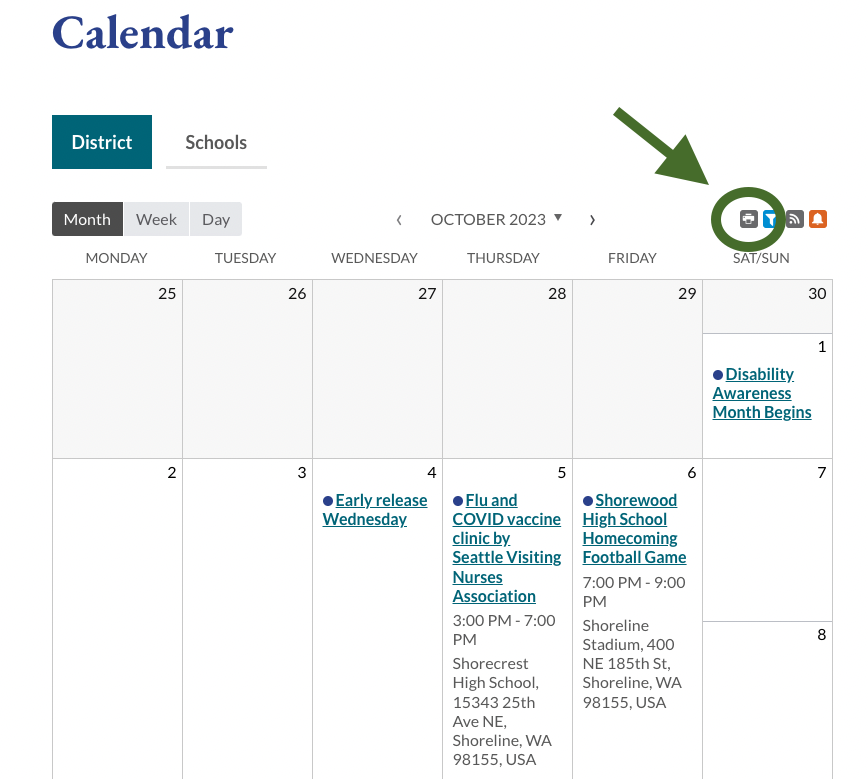 School District Calendar Options News Default Board Post Page