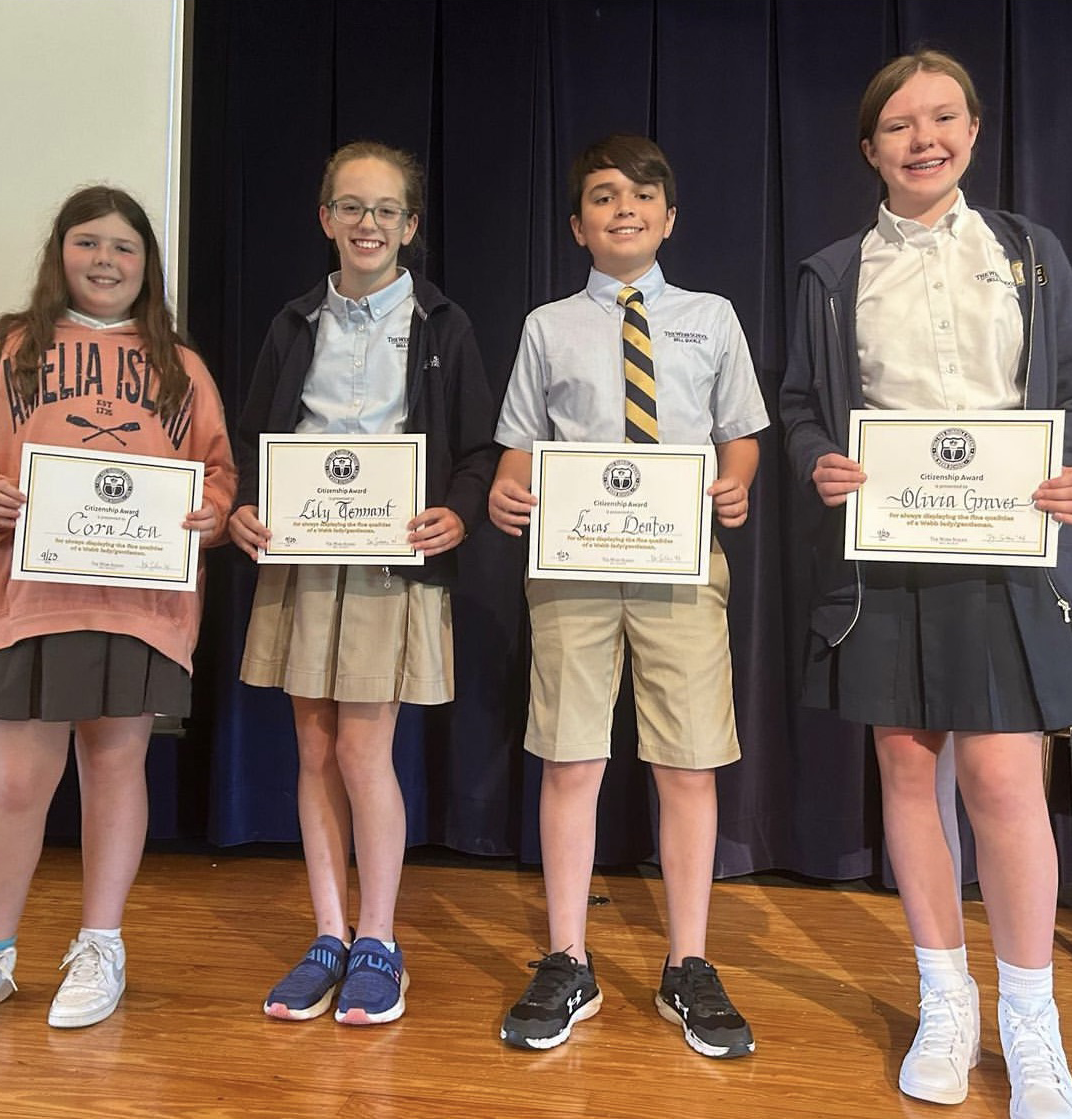 Lea, Tennant, Deaton, Graves September MS Citizenship Award recipients ...