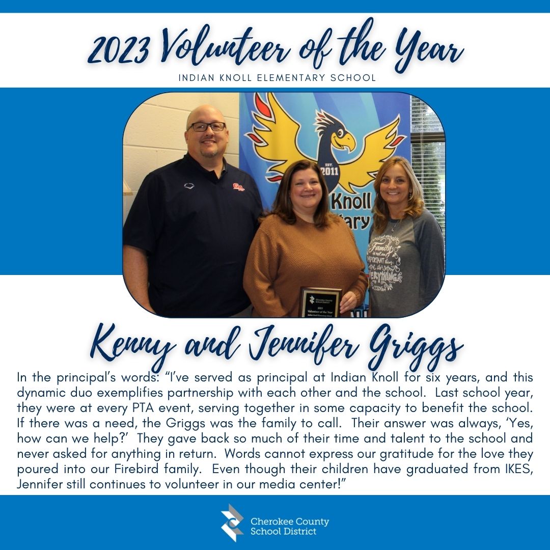 Meet A Ccsd 2023 Volunteer Of The Year: Kenny And Jennifer Griggs Of 