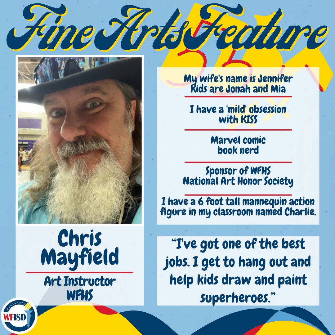 Fine Arts Feature Chris Mayfield New Details