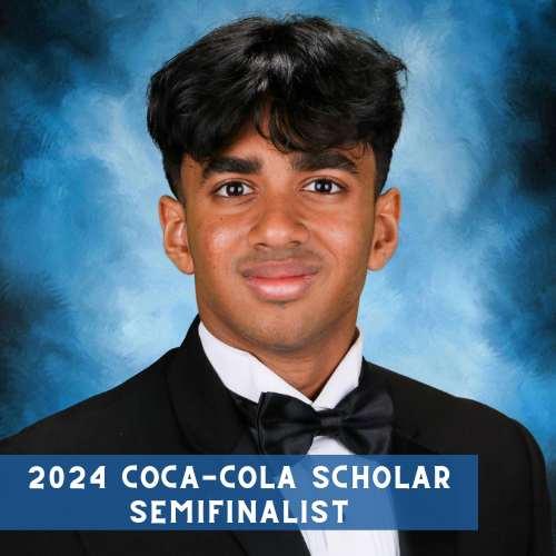 Pratheek Nathani Named 2024 CocaCola Scholar Semifinalists Blog