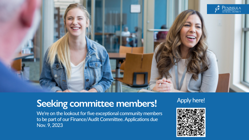Join PSD’s Finance/Audit Committee!
