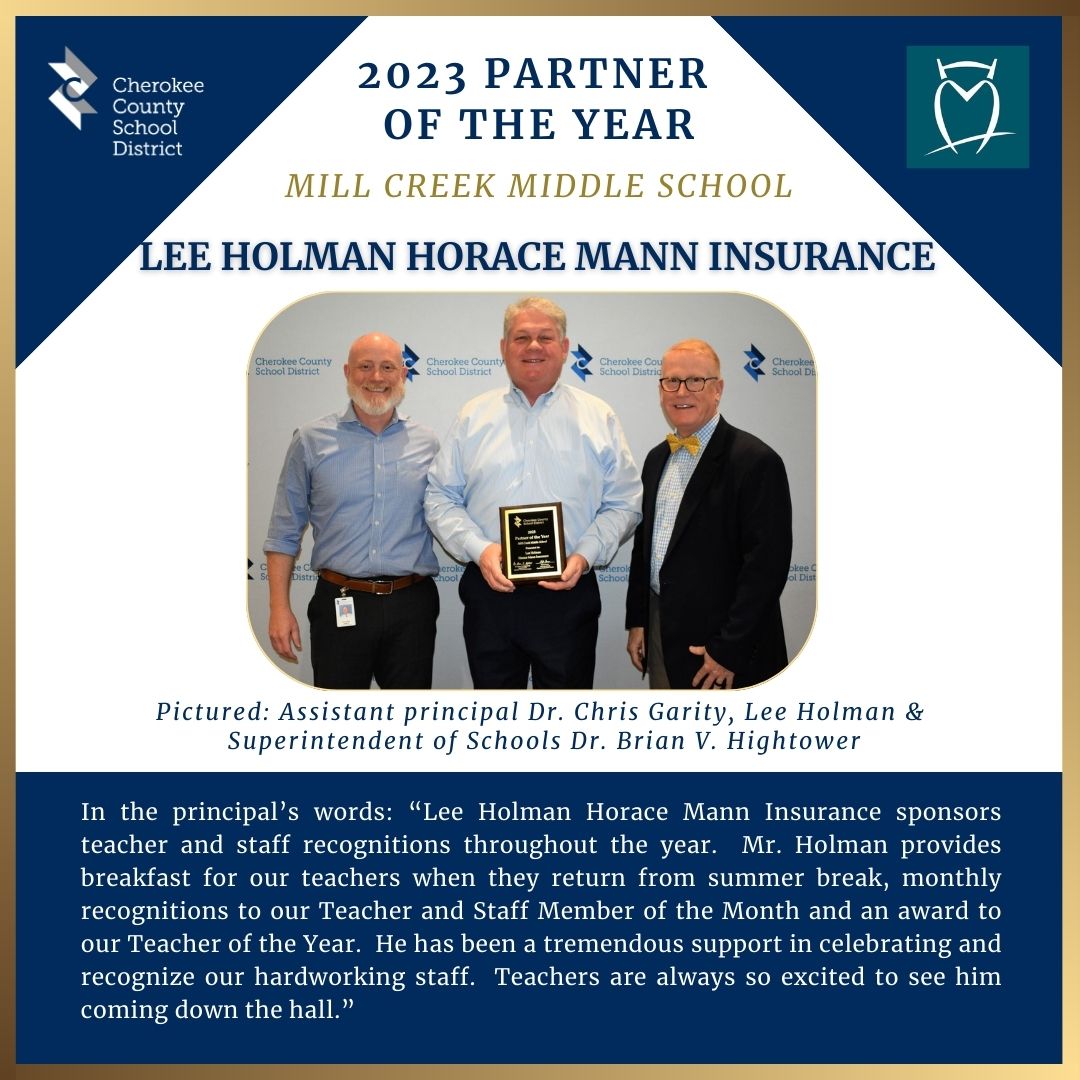 Meet a CCSD 2023 School Partner of the Year Lee Holman Horace Mann