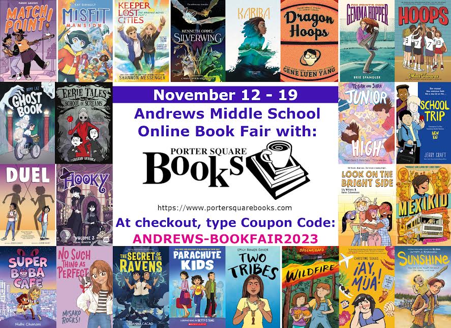 Andrews Middle School Online Book Fair Andrews News Post