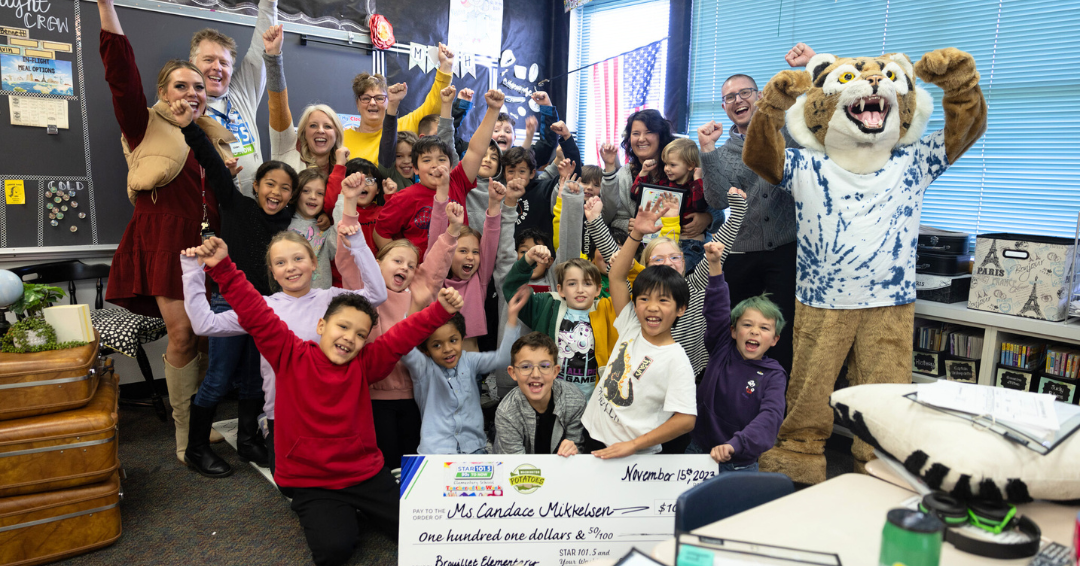 Local Radio Station Recognizes Brouillet Elementary Teacher PSD News