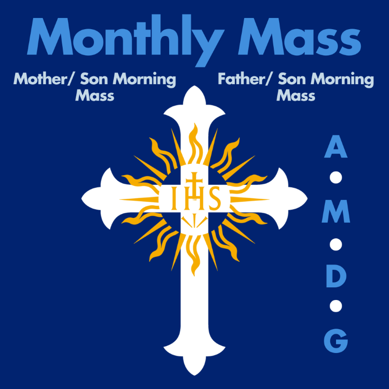 Monthly Mass for Prep Parents and Sons Starting Tuesday December 5 Monthly Mass for Prep Parents and Sons Starting Tuesday December 5