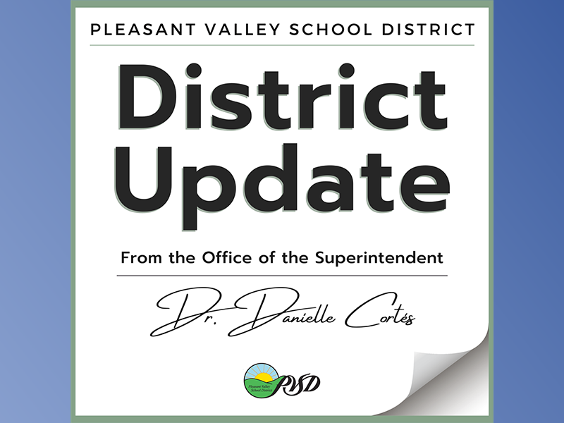 PVSD's Weekly Family Update Message | Default Board Post Page