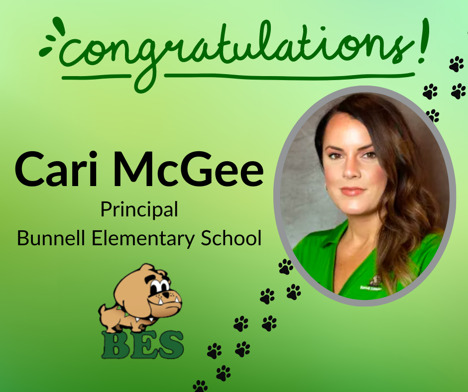 New Principal for Bunnell Elementary School District News Flagler