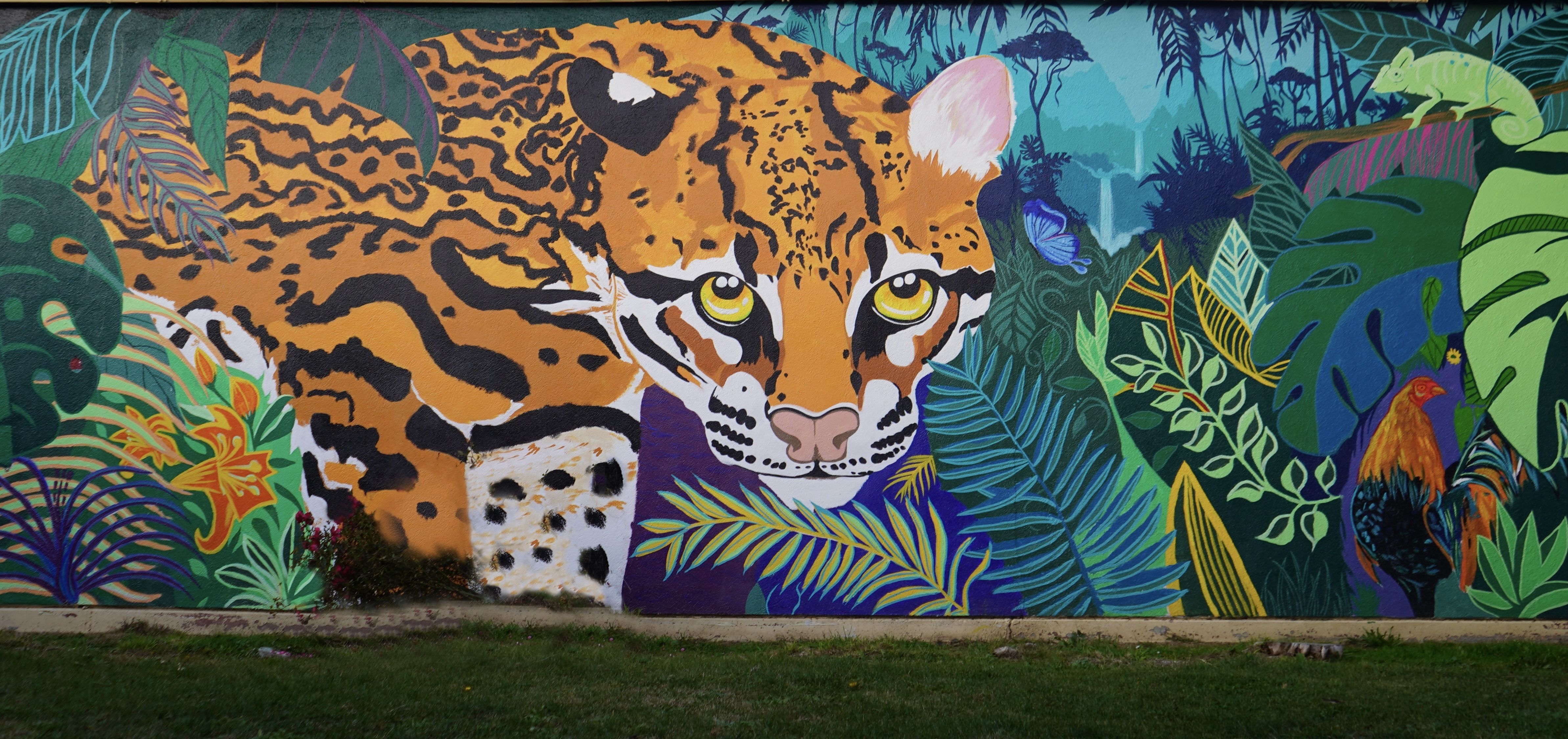Ocelot Mural