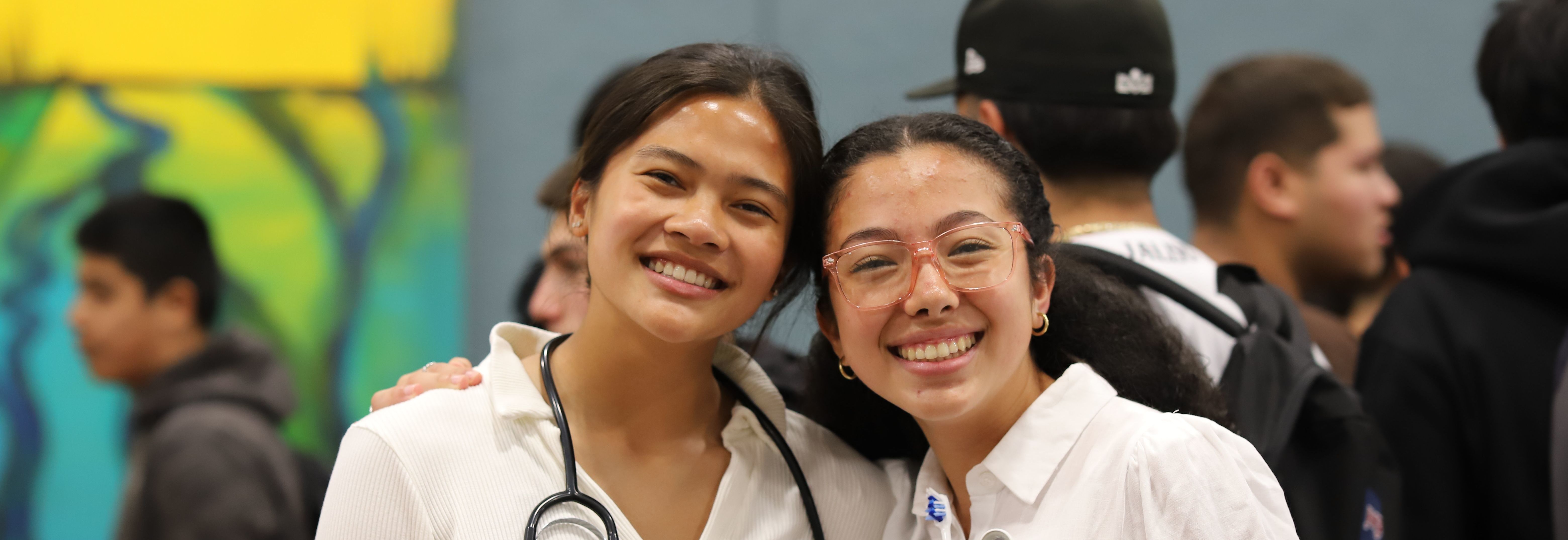 image of two students