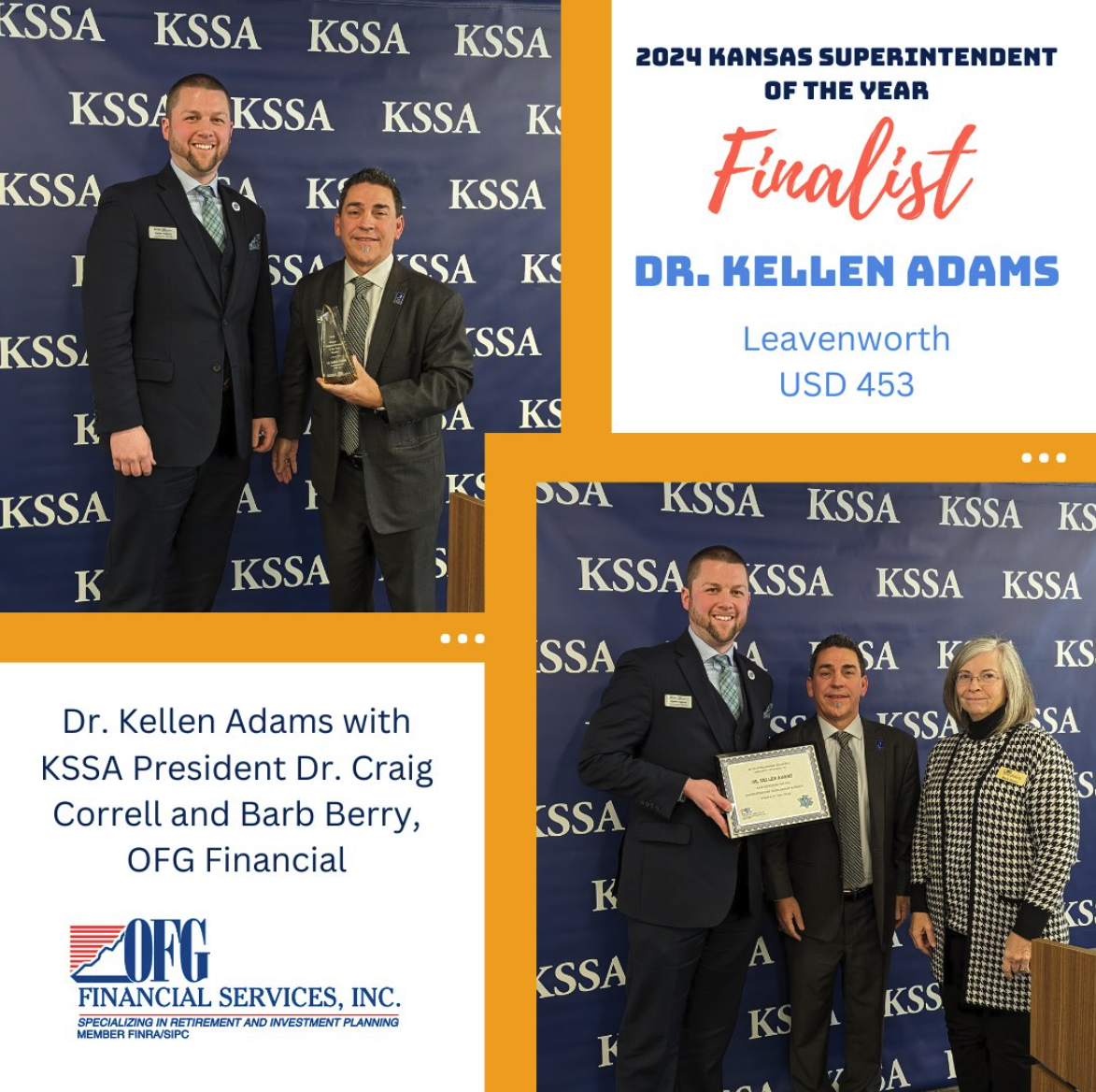 Superintendent Dr. Adams Receives Recognition From Kansas School ...