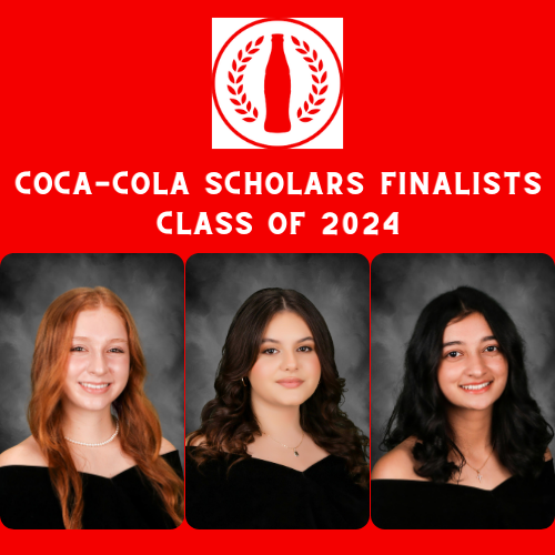 Three Seniors are Chosen as 2024 CocaCola Scholars Finalists Blog