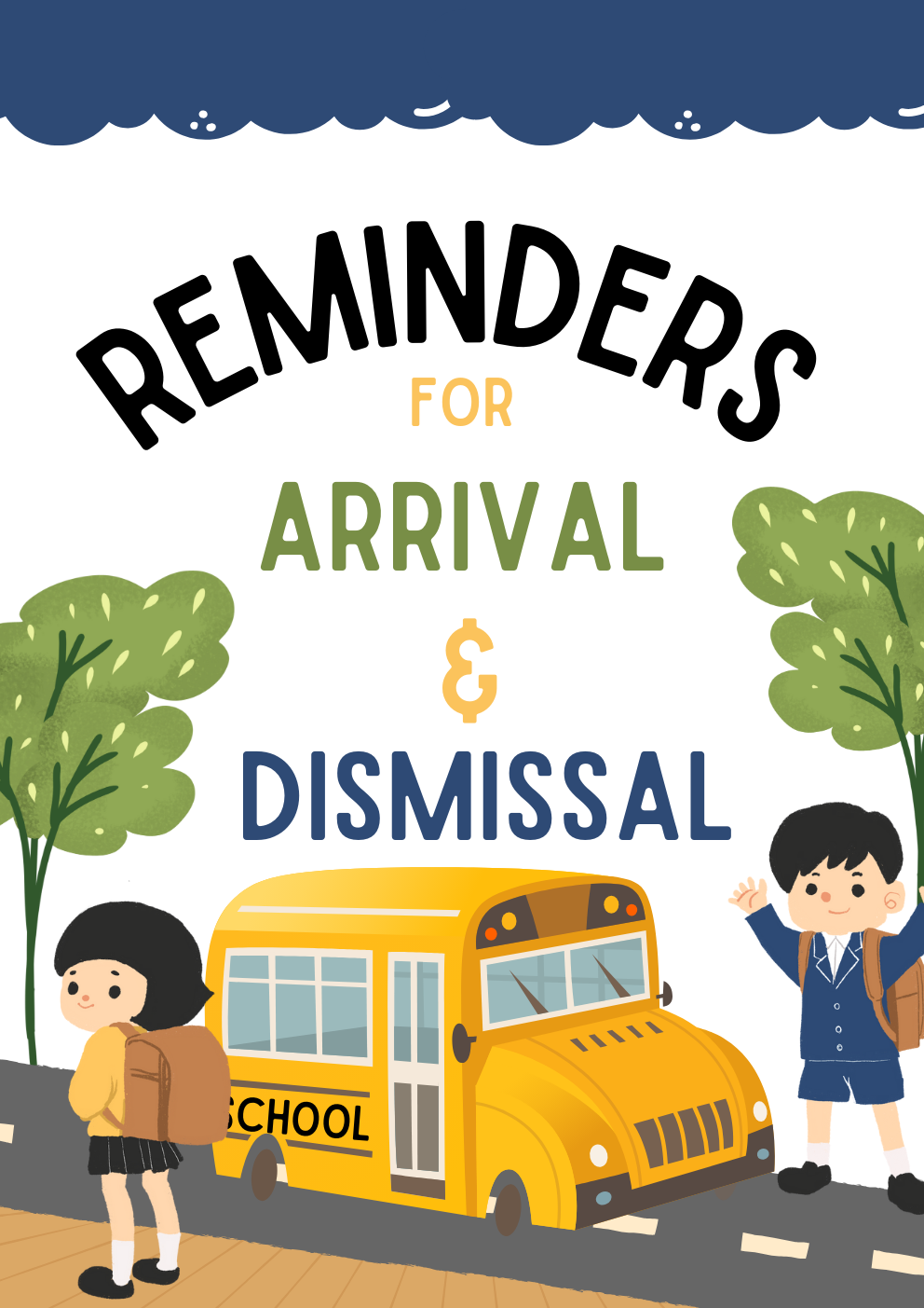 HECS Arrival and Dismissal Reminders | School News Detail Page