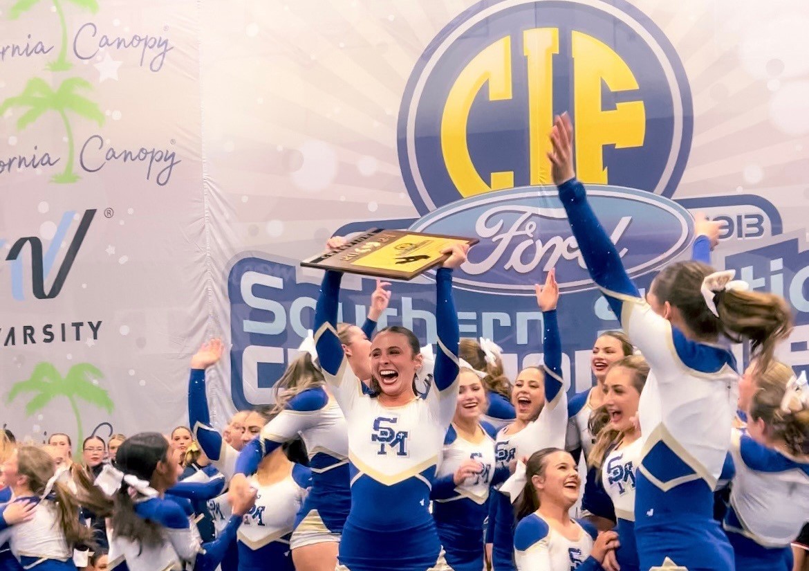 Varsity Cheer Takes Home CIF Title | Campus News - Santa Margarita Catholic  High School