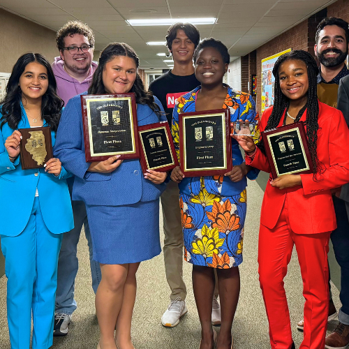 Two First Place Awards at the 44th Glenbrooks Speech & Debate