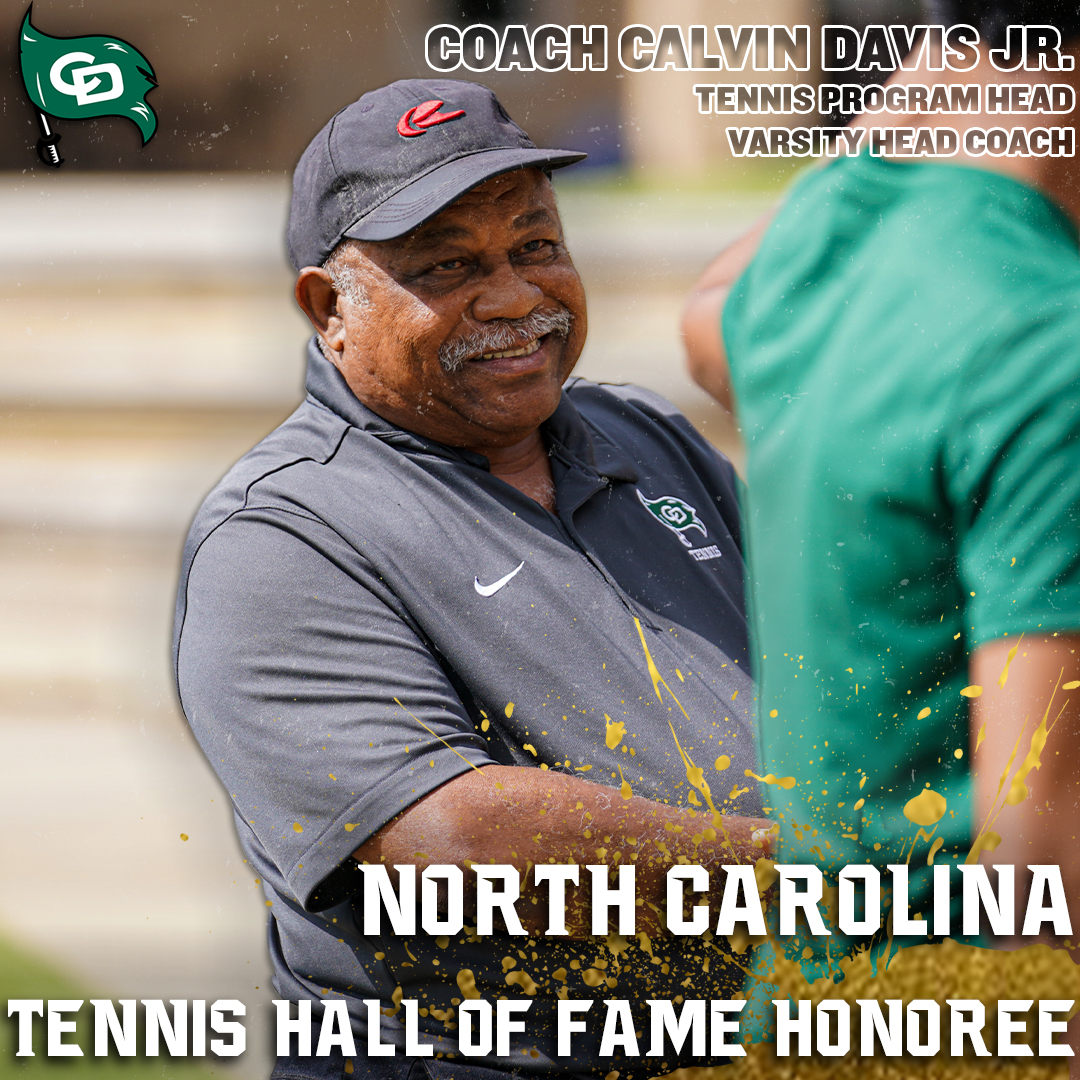 North Carolina Tennis Hall of Fame Honoree - Coach Calvin Davis Jr ...