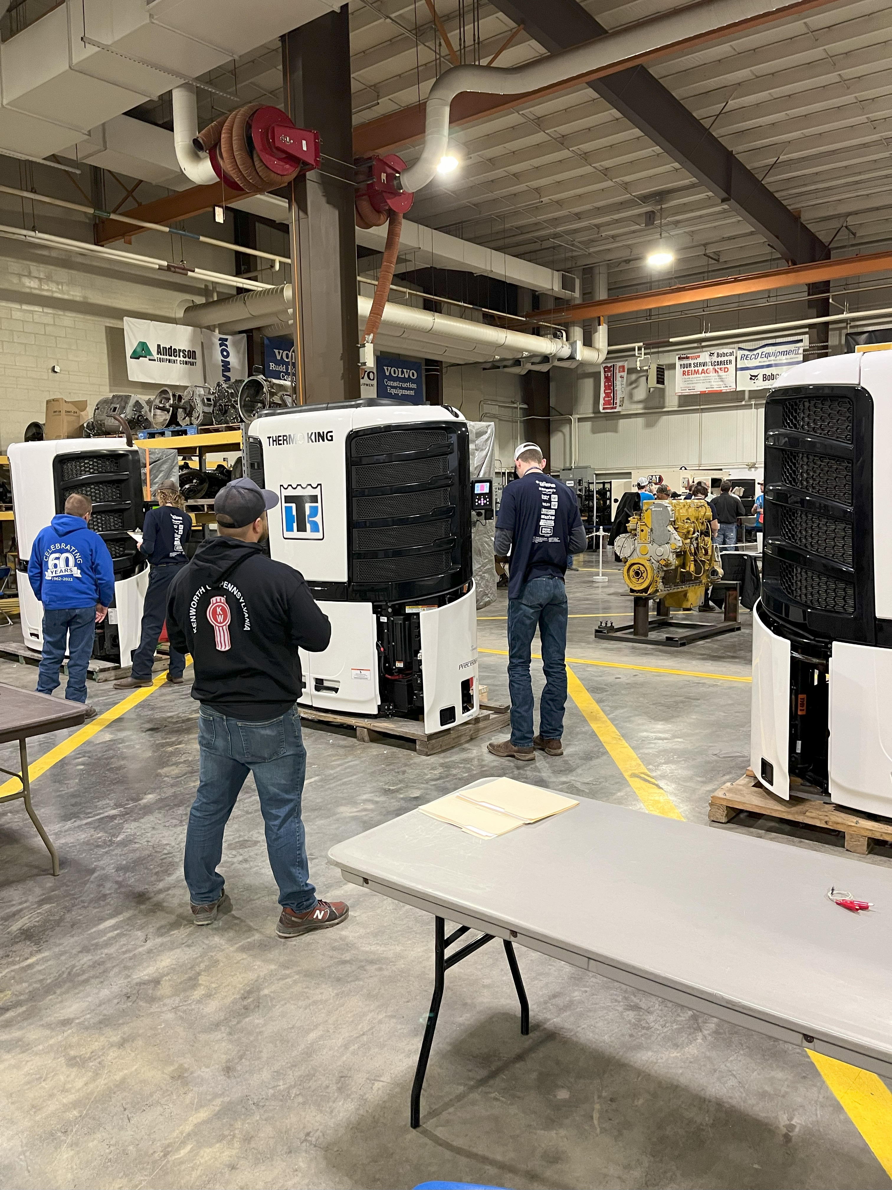 Ethan Zang-Mobile Refrigeration Unit at Penn College Diesel Competition