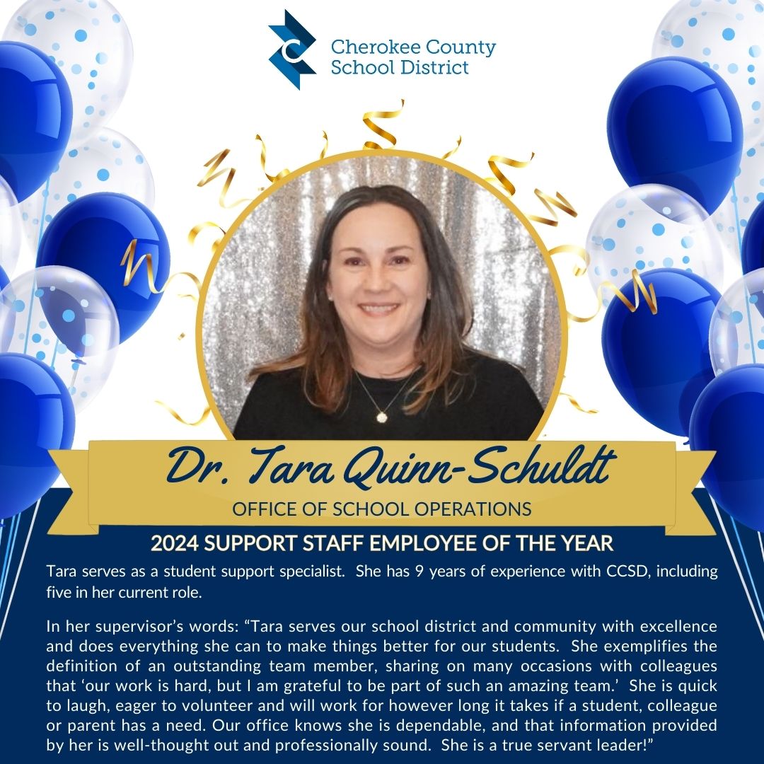 Meet a CCSD 2024 Support Staff Employee of the Year Dr. Tara Quinn