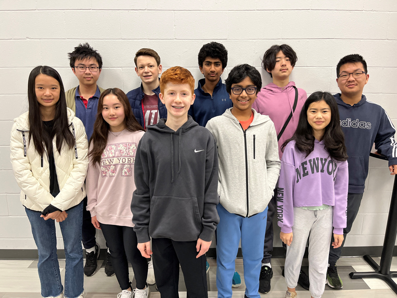 Middle School Students Compete at MathCounts Chapter Competition