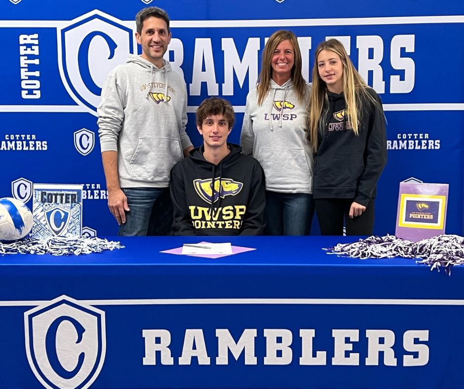 Tober Signs Letter of Intent | article - Cotter Schools