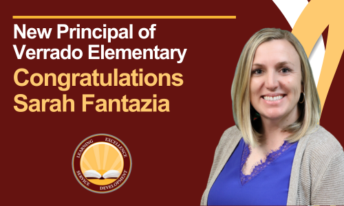 New Principal of Verrado Elementary, Mrs. Sarah Fantazia | SLE News ...