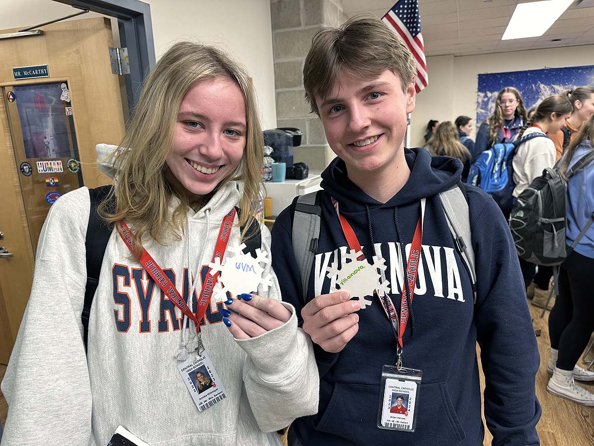 Celebrating College Acceptances | Central Catholic High School - Lawrence