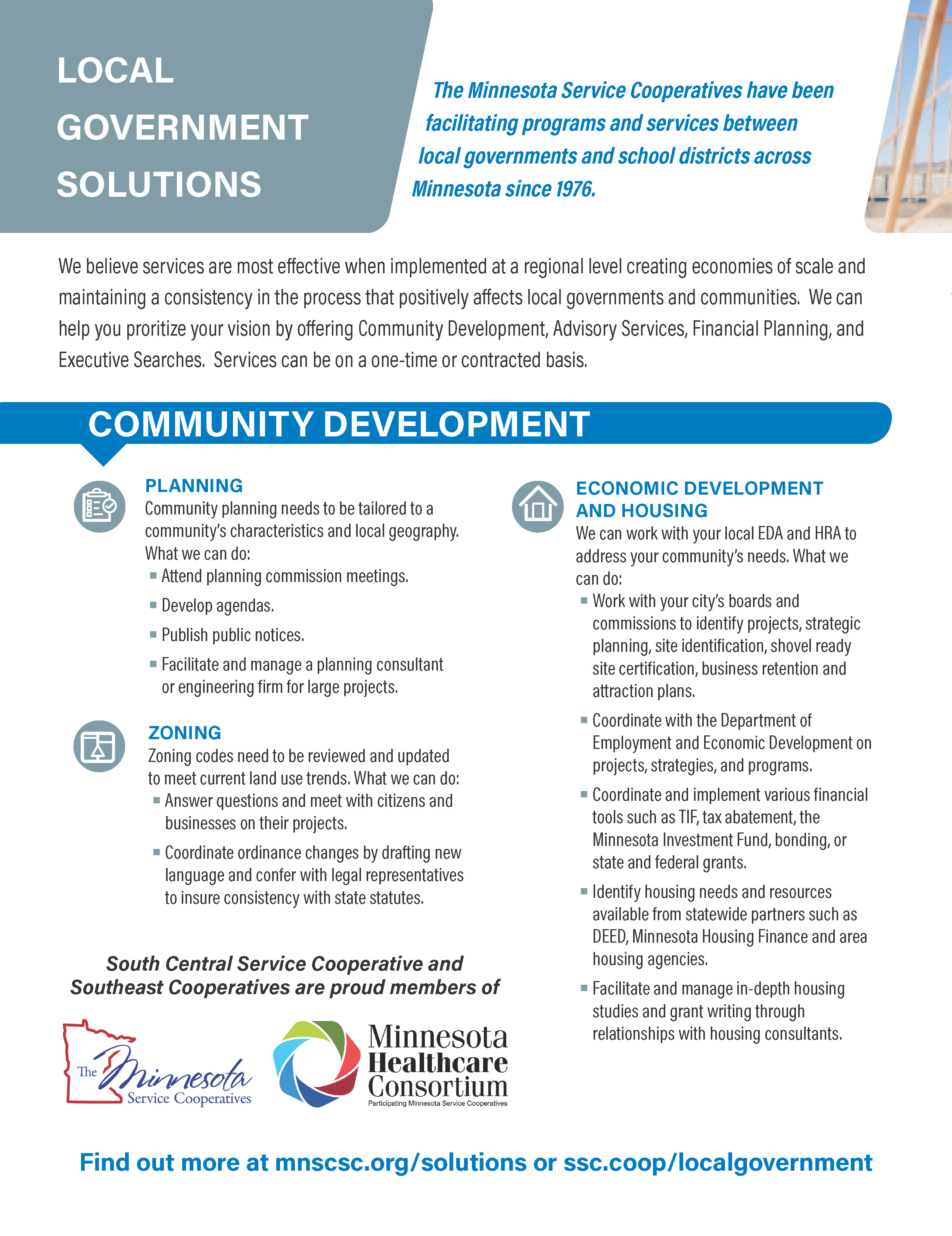 SSC and SCSC Local Government Solutions