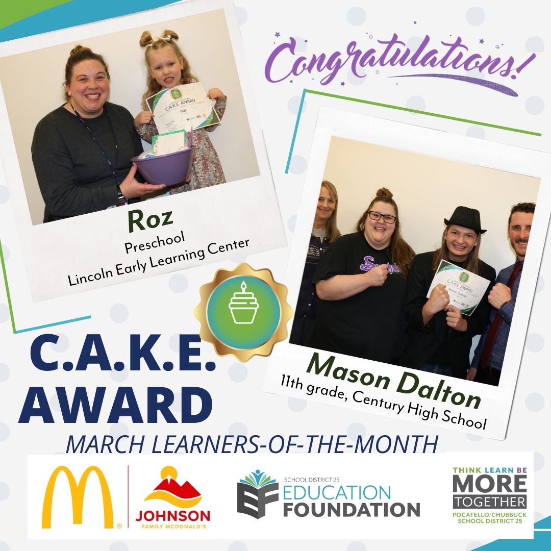 March 2024 Learner of the Month, C.A.K.E. Recipients | News Details ...