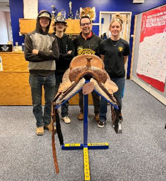 MHS Welding Students Create Saddle Trophy Holder | MUSD News Details