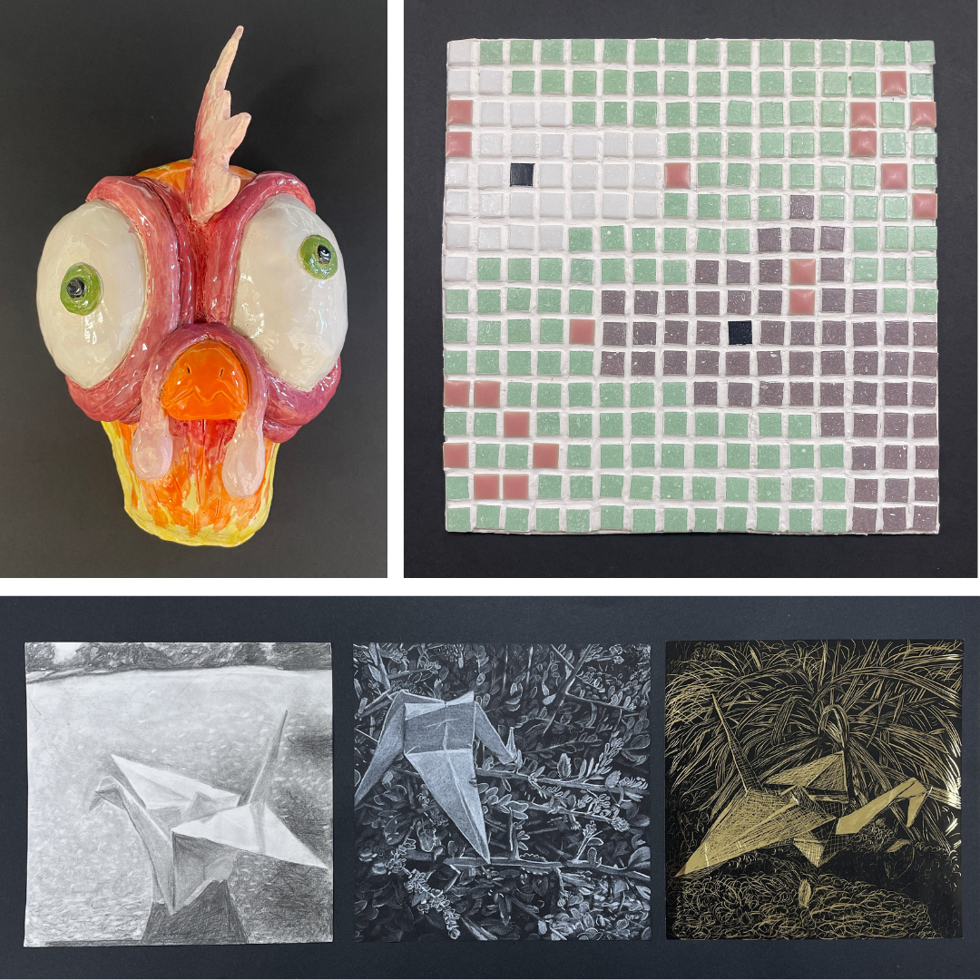 Eight Students Recognized by Woman’s Club 2024 Art Festival | News ...