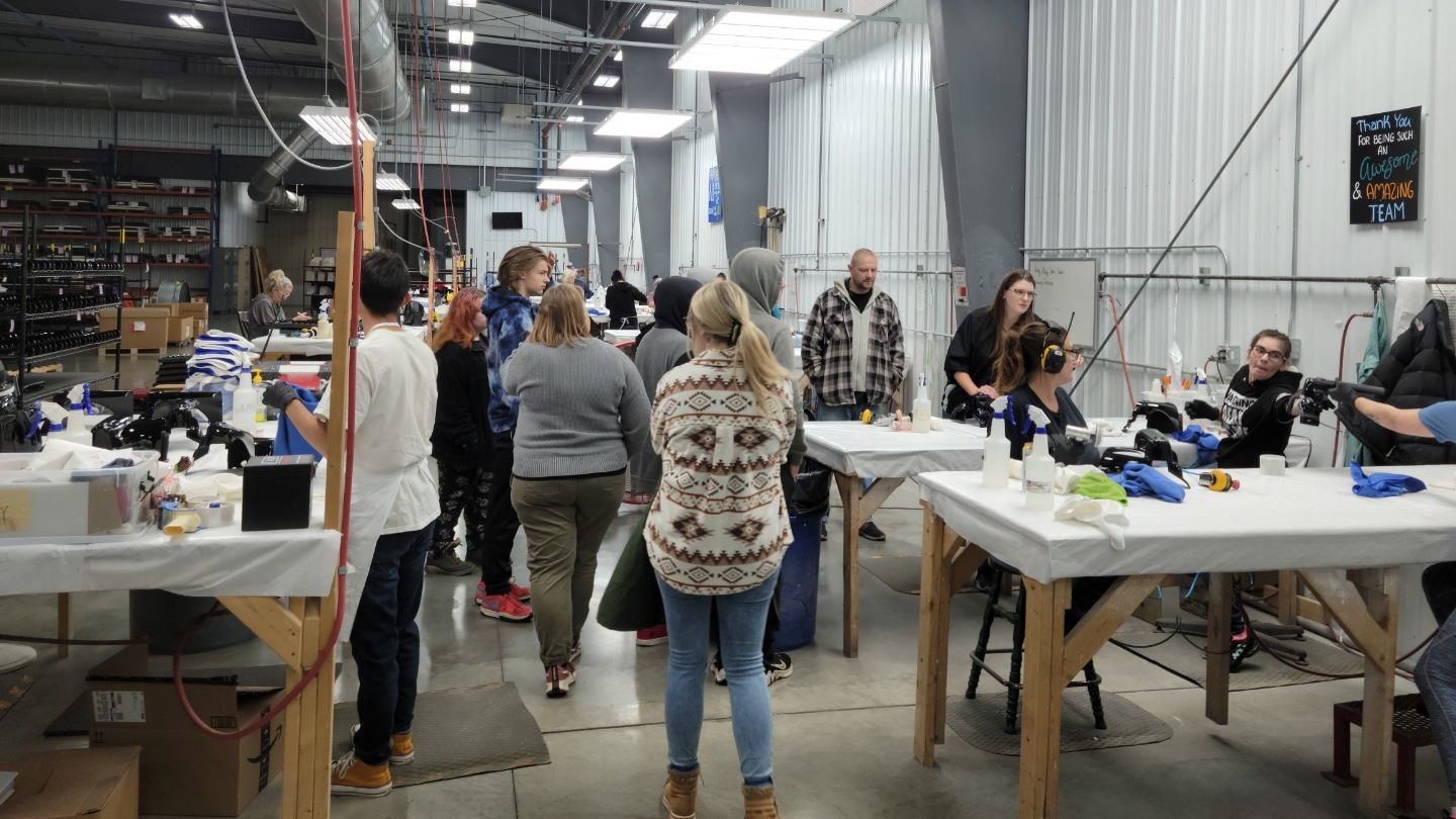 Group of Students at IFS Plant