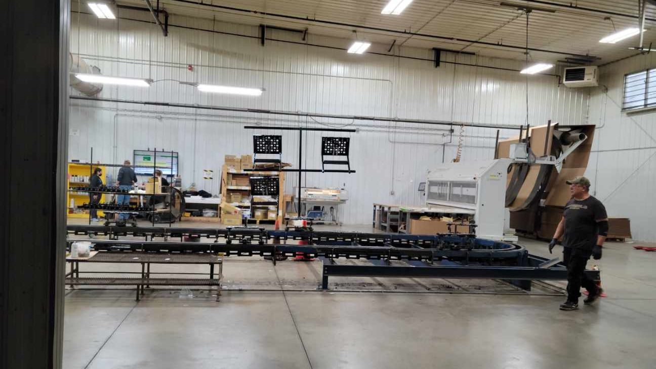 Conveyor Belt at IFS Plant