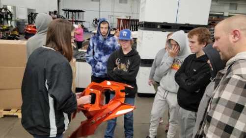 Group of Students at IFS Plant