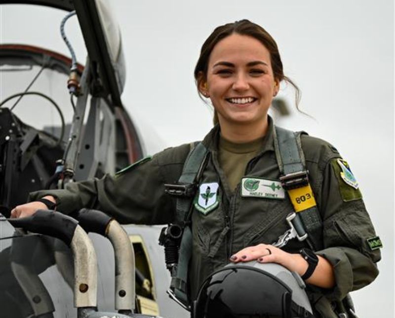 Haeley Deeney's Journey from Fauquier County to the Skies of Korea ...