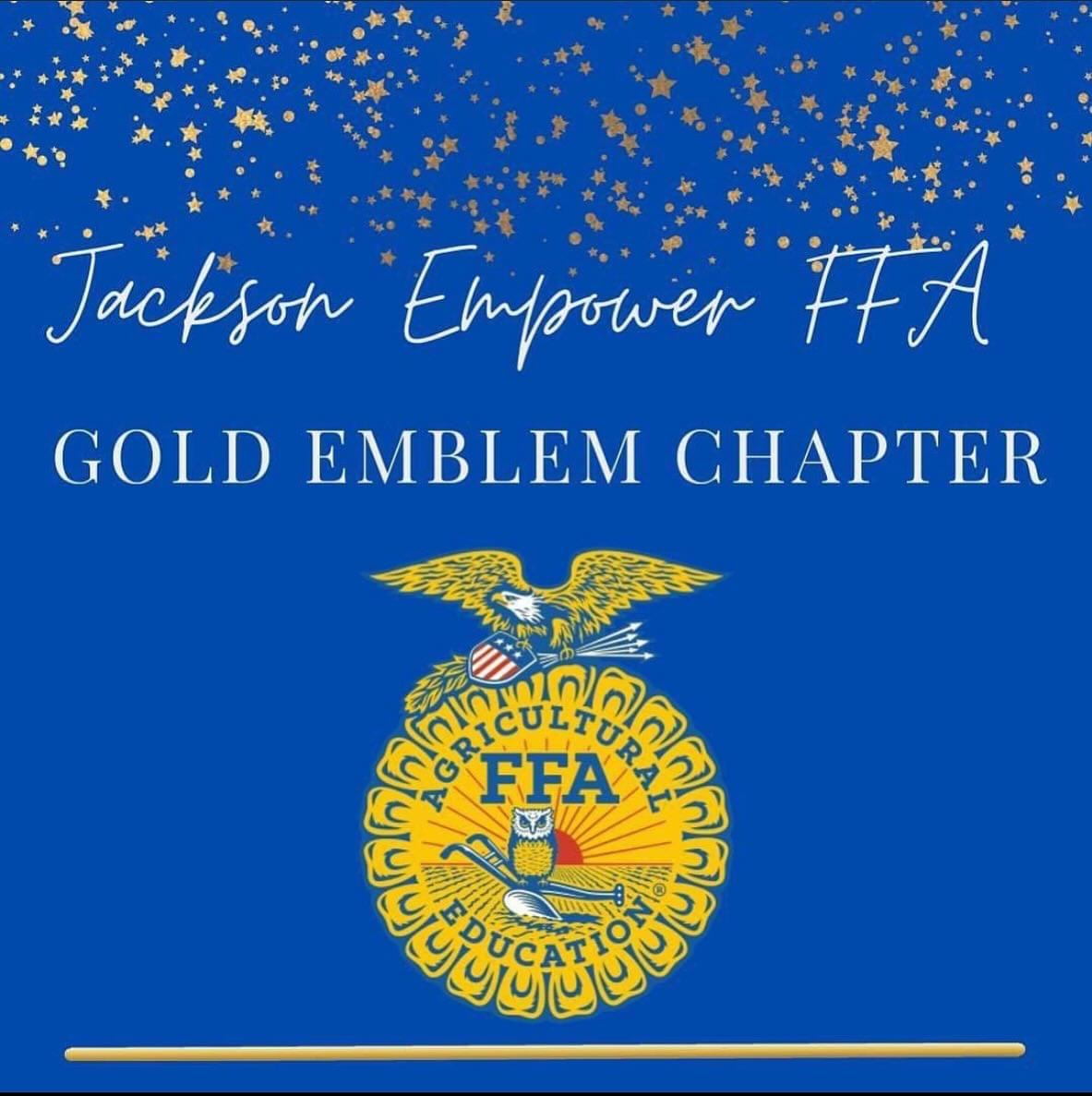 Jackson-Empower FFA Awarded Gold Emblem Chapter Status | empowerposts