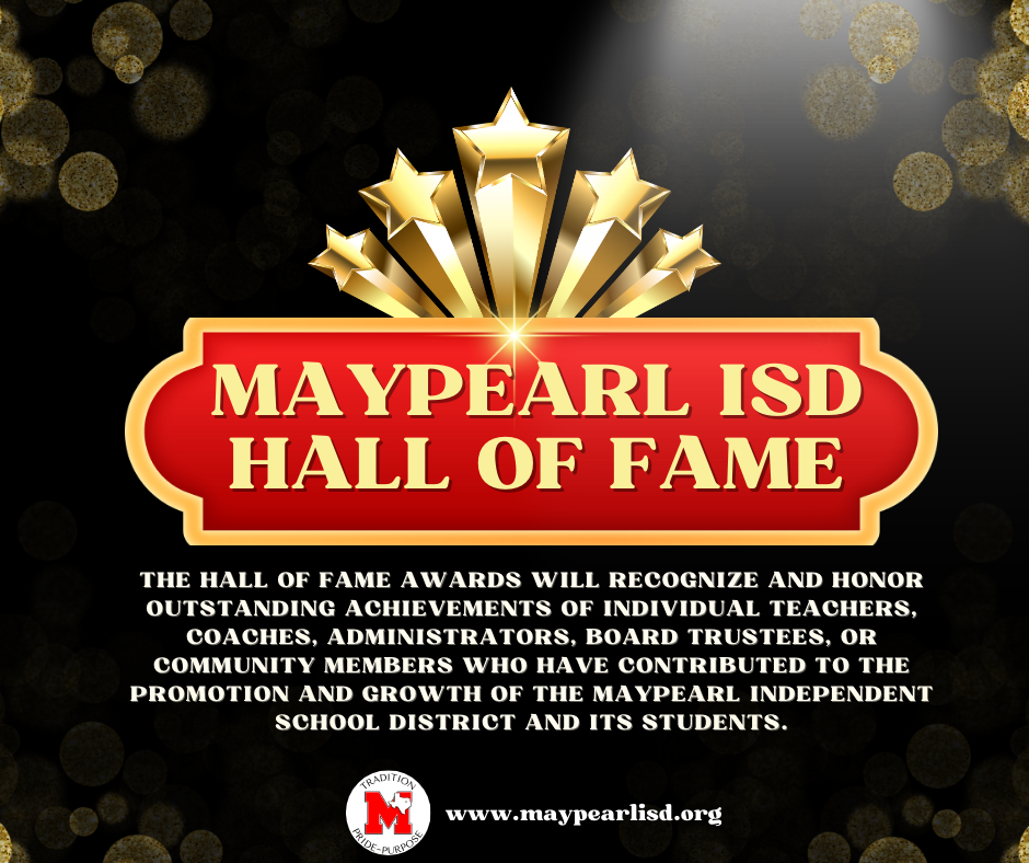 Maypearl ISD Hall of Fame Post Details