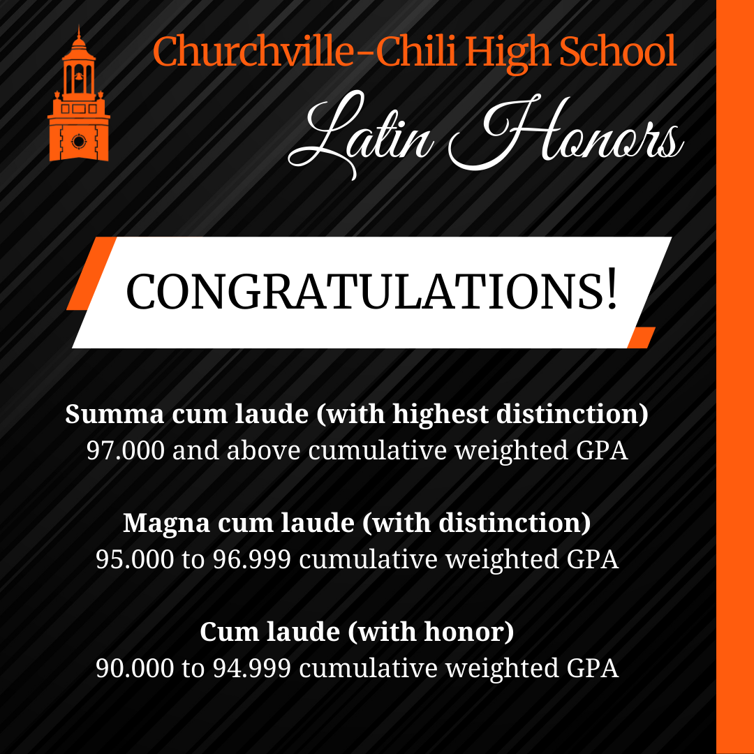 ChurchvilleChili Class of 2024 Latin Honors Default Board Post Page