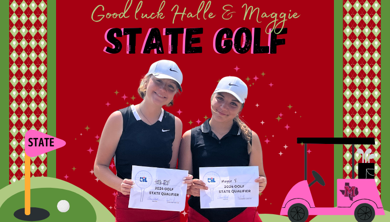 It's STATE Golf Tournament day for Halle H & Maggie Y! | Post Details
